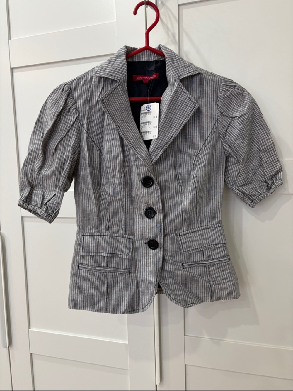 Short stripped blaser